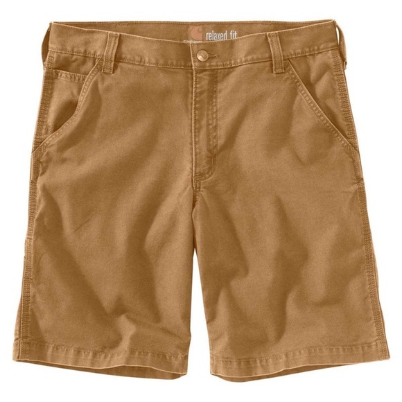 Carhartt Color Hickory Rugged Flex Relaxed Fit Canvas Work Short 10 inch Inseam - Picture 12 of 12
